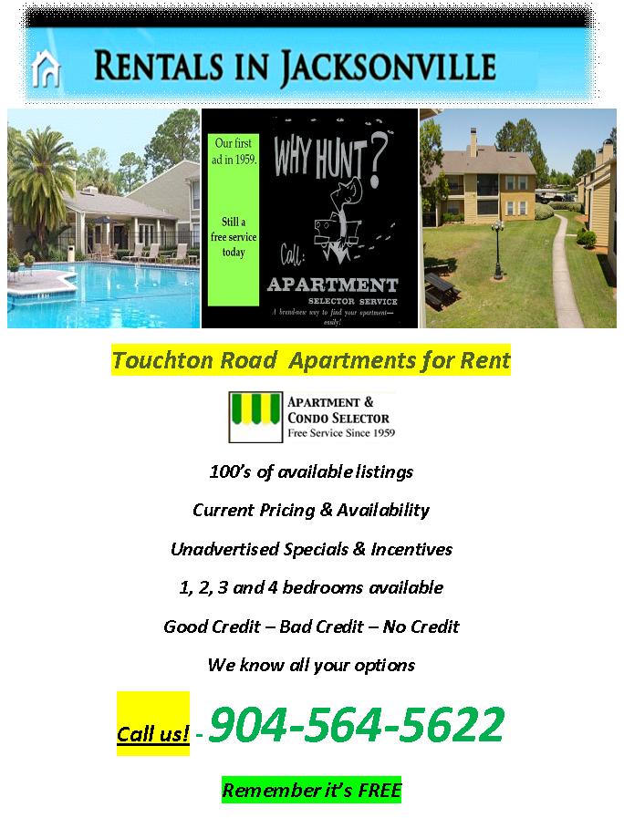 Apartments for Rent on Touchton Road Jacksonville Florida