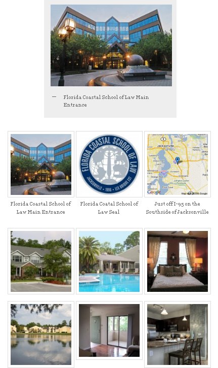 FCSL Off Campus Housing Florida Coastal School of Law